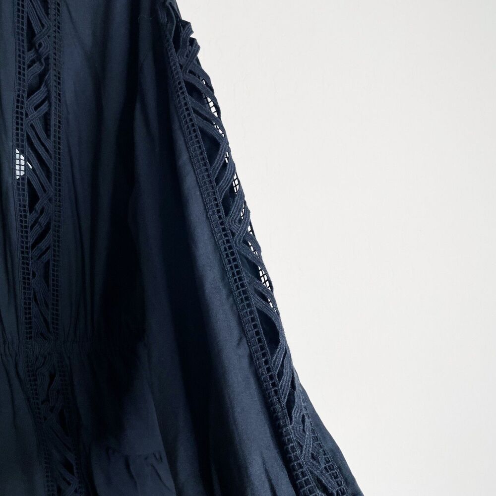 NEW IRO Black Ruffle Mini Dress - Picture 5 of 7